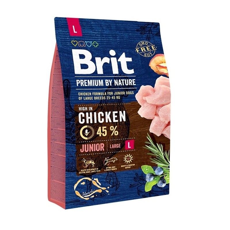 BRIT Premium By Nature Junior Large L 3 kg