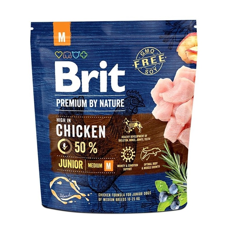 BRIT Premium By Nature Junior Medium M 1 kg