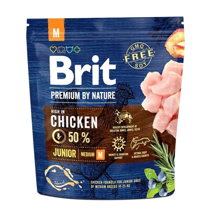 BRIT Premium By Nature Junior Medium M 1 kg