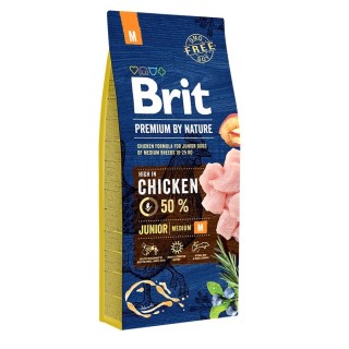 BRIT Premium By Nature Junior Medium M 15 kg