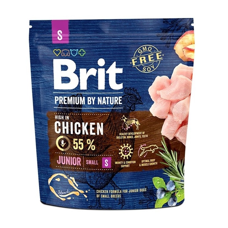 BRIT Premium By Nature Junior Small S 1 kg