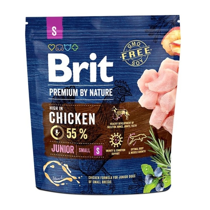 BRIT Premium By Nature Junior Small S 1 kg