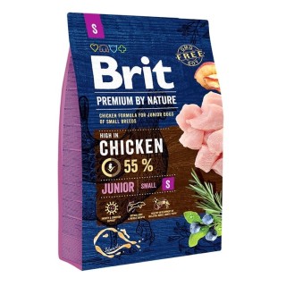 BRIT Premium By Nature Junior Small S 3 kg