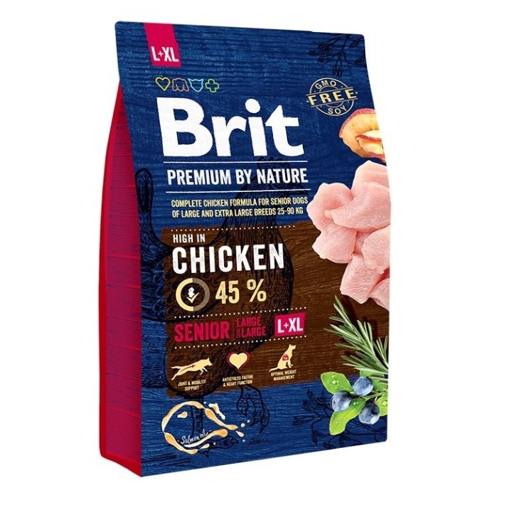 BRIT Premium By Nature Senior Large Extra Large L+XL 3 kg