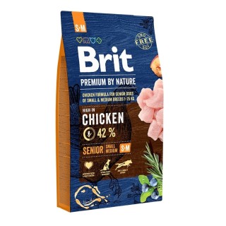 BRIT Premium By Nature Senior Small Medium S+M 8 kg