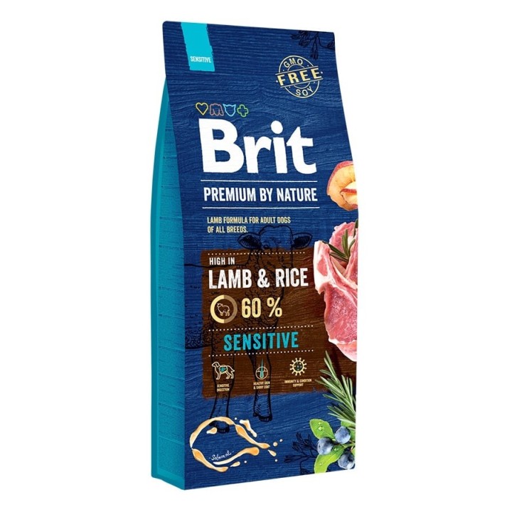 BRIT Premium By Nature Sensitive Lamb 15 kg