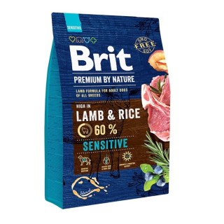 BRIT Premium By Nature Sensitive Lamb 3 kg