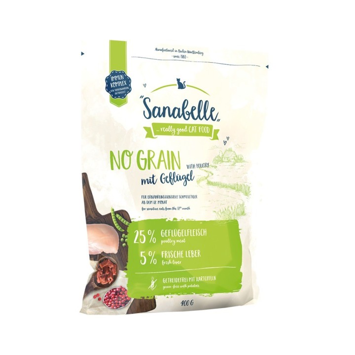 SANABELLE No Grain mit Geflügel 400 g