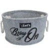 Schecker - Hundespielzeug Korb "Let's Bring It On" [grau]