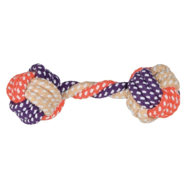 TRIXIE Tau-Hantel Spielzeug für Hund 15 cm