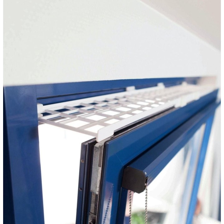 TRIXIE Fensterschutzgitter, oben/unten, 75-125 × 16 cm