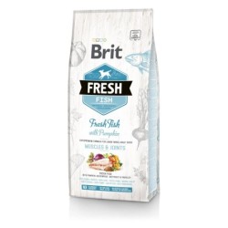 BRIT Fresh Fish with Pumpkin Adult Large Muscles &amp, Joints 2,5 kg