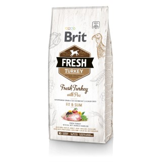BRIT Fresh turkey with pea light fit &amp, slim 12 kg