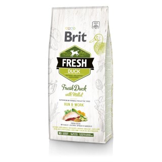 BRIT Fresh duck with millet active run &amp, work 2,5 kg