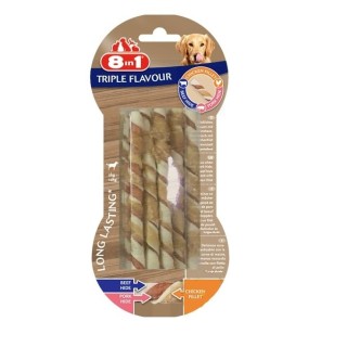 8IN1 Triple Flavour Twisted Sticks 10 Pack