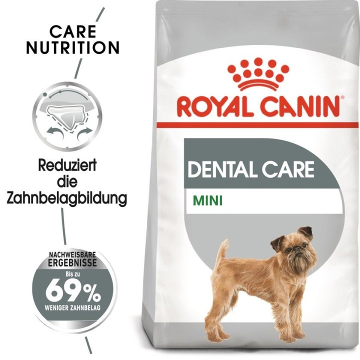 ROYAL CANIN DENTAL CARE MINI Trockenfutter für kleine Hunde mit empfindlichen Zähnen 3 kg