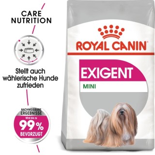 ROYAL CANIN EXIGENT MINI Trockenfutter für wählerische kleine Hunde 1 kg