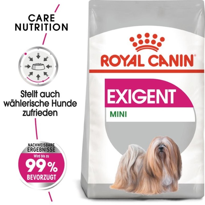 ROYAL CANIN EXIGENT MINI Trockenfutter für wählerische kleine Hunde 1 kg