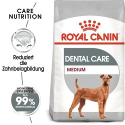 ROYAL CANIN DENTAL CARE MEDIUM Trockenfutter für mittelgroße Hunde mit empfindlichen Zähnen 3 kg