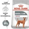 ROYAL CANIN DENTAL CARE MEDIUM Trockenfutter für mittelgroße Hunde mit empfindlichen Zähnen 3 kg