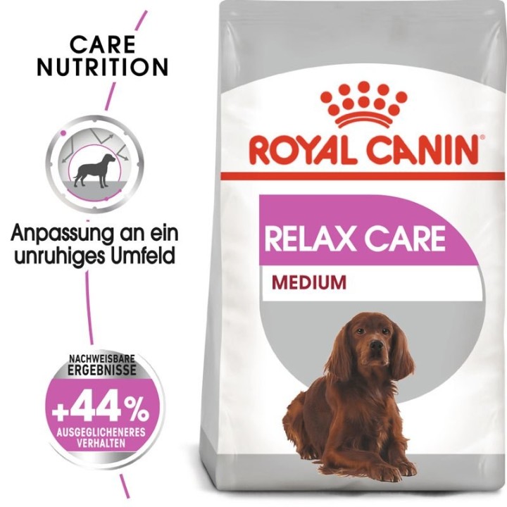 ROYAL CANIN RELAX CARE MEDIUM Trockenfutter für mittelgroße Hunde in unruhigem Umfeld 10 kg