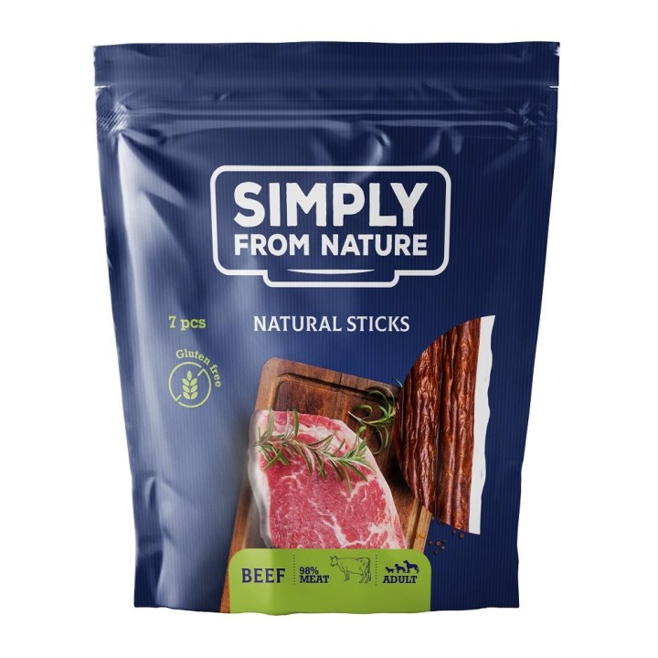 SIMPLY FROM NATURE Nature Sticks with beef Nature Sticks mit Rind 7 St.
