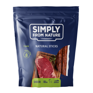 SIMPLY FROM NATURE Nature Sticks with deer Nature Sticks mit Hirsch 3 St