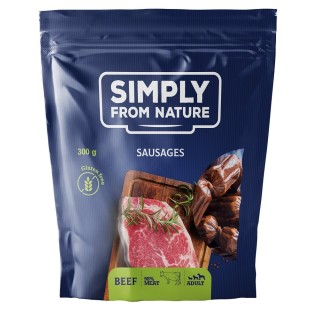 SIMPLY FROM NATURE Sausages with beef Würste mit Rind 300 g