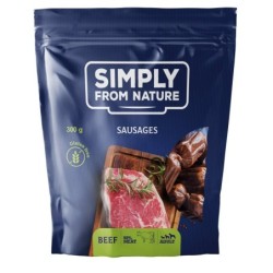 SIMPLY FROM NATURE Sausages with beef Würste mit Rind 300 g