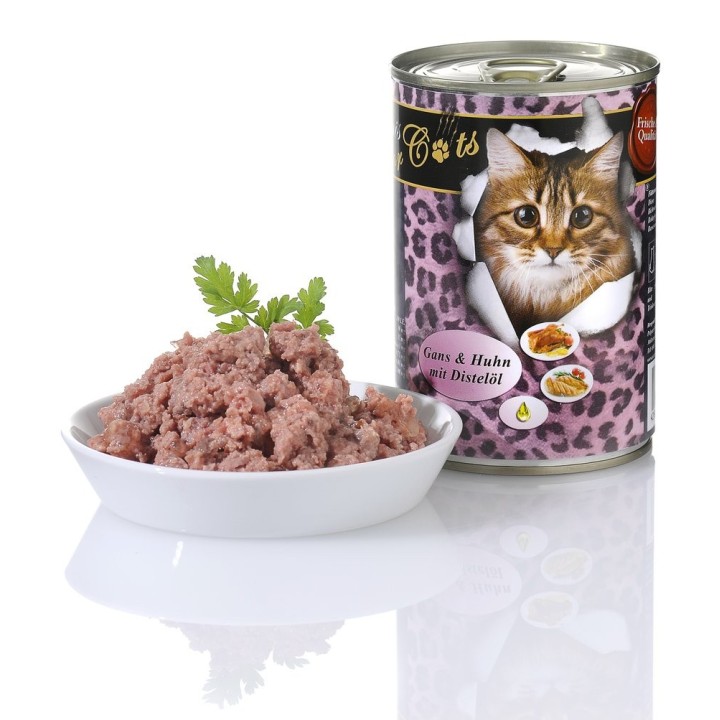 O'CANIS for Cats-Gans &amp, Huhn mit Distelöl 400 g