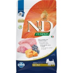 FARMINA N&amp,D Pumpkin Lamb &amp, Blueberry Adult Mini 2,5 kg
