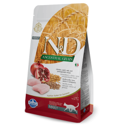 FARMINA N&amp,D Low Ancestral Grain Chicken &amp, Pomegranate Adult Cat 5 kg