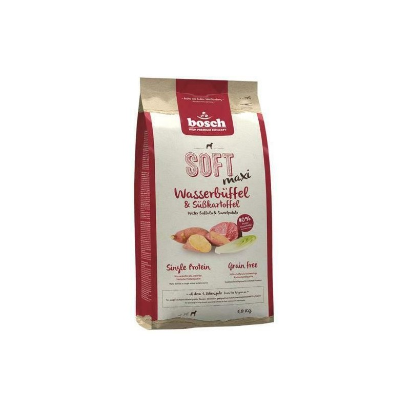 BOSCH Soft Maxi Wasserbüffel &amp, Süßkartoffel 1 kg