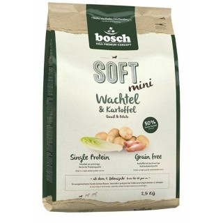 BOSCH SOFT Mini Wachtel &amp, Kartoffel 2,5 kg