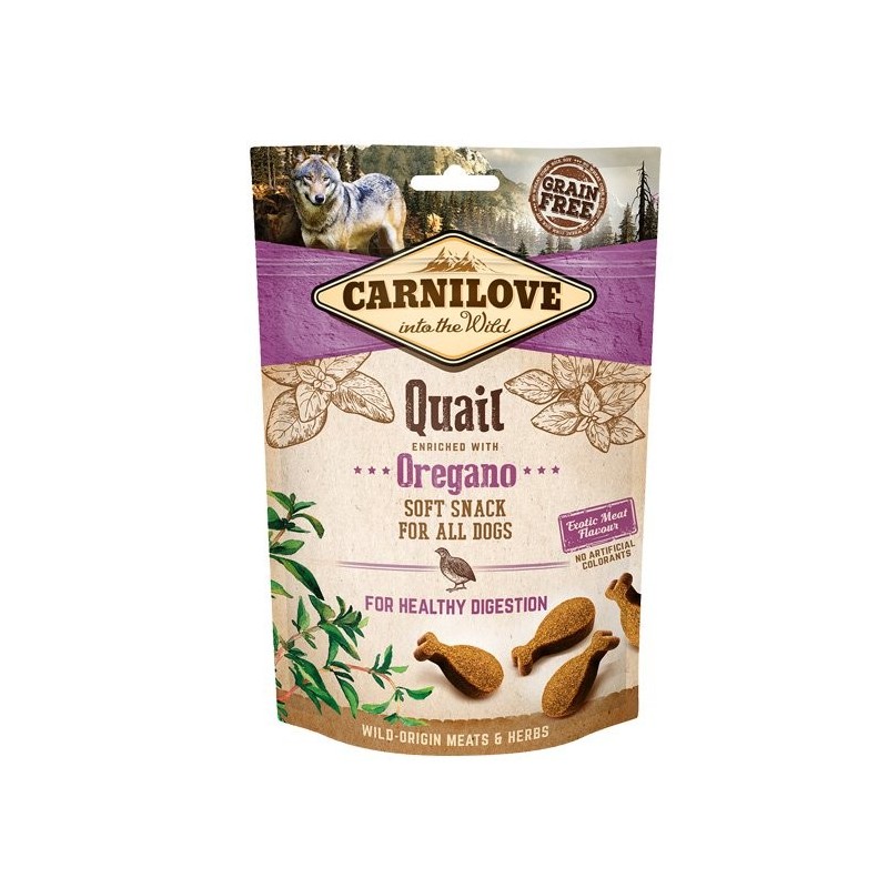 CARNILOVE Semi-Moist Quail with Oregano 200 g