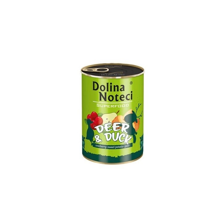 DOLINA NOTECI Premium SuperFood Hirsch und Ente 400 g