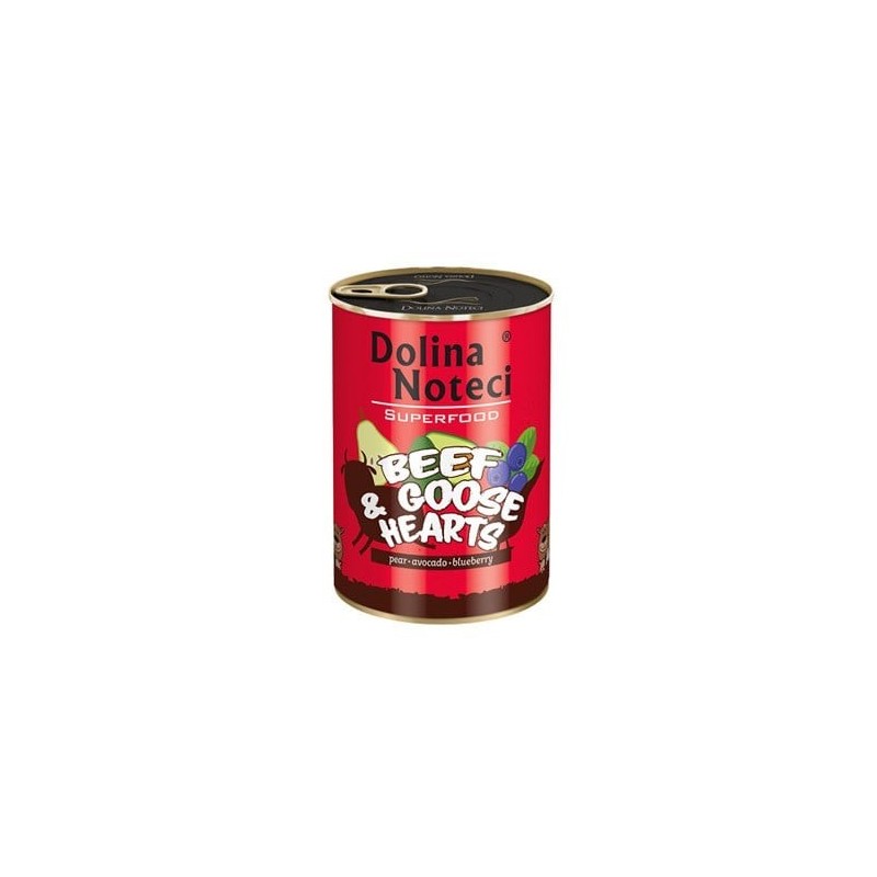 DOLINA NOTECI Premium SuperFood Rinder- und Gänseherz 400 g