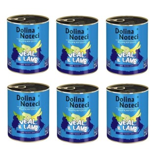 DOLINA NOTECI Premium SuperFood Kalb und Lamm 6x400 g