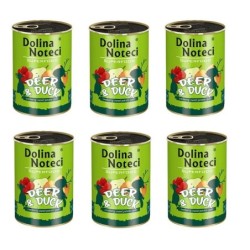 DOLINA NOTECI Premium SuperFood Hirsch und Ente 400 g x 6