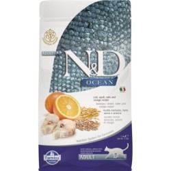 FARMINA N&amp,D Kabeljau, Dinkel, Hafer &amp, Orange Adult 1,5 kg