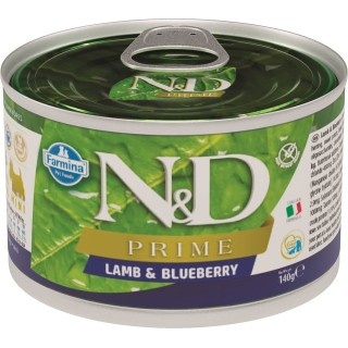 FARMINA N&amp,D Prime Lamb &amp, Blueberry Adult Mini 140 g