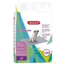 ZOLUX Teppich Bildung Welpen appentissage der Sauberkeit – L 60 x P 40 cm 30 St