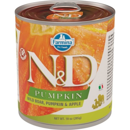 FARMINA N&amp,D Wildschwein &amp, Apfel Adult Nassfutter 285 g