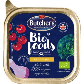 BUTCHER'S BIO foods Hühnerpastete für Hunde 150 g