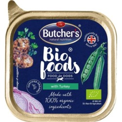 BUTCHER'S BIO foods Putenpastete für Hunde 150 g