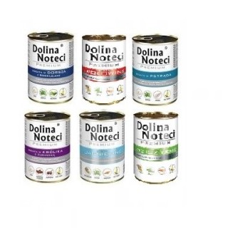 DOLINA NOTECI Gemischte Geschmacksrichtungen ohne Geflügel 400 g x 30 Stück