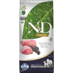 FARMINA N&amp,D Lamm &amp, Heidelbeere Adult Medium Maxi 12 kg