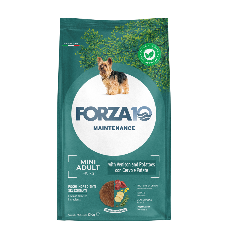 FORZA 10 Mini Adult Maintenance mit Hirsch und Kartoffeln 2 kg
