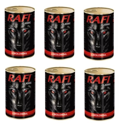 DOLINA NOTECI Rafi Classic mit Rindfleisch 1240 g x 6 Stück