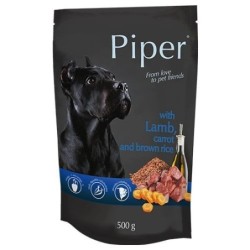 DOLINA NOTECI PIPER mit Lammfleisch, Karotten und braunem Reis 500 g Nassfutter für ausgewachsene Hunde